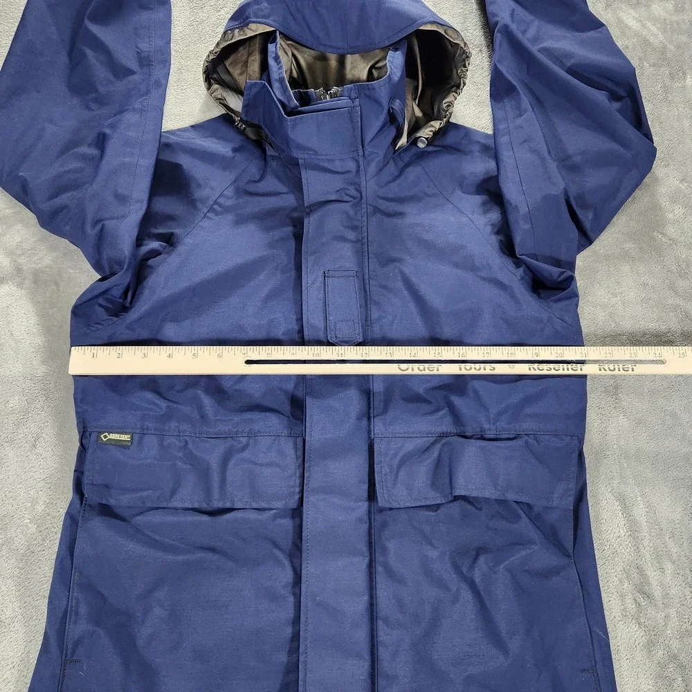 Propper Parka Mens Small Blue‎ Gore-Tex Foul Weather II Hooded Coat Military